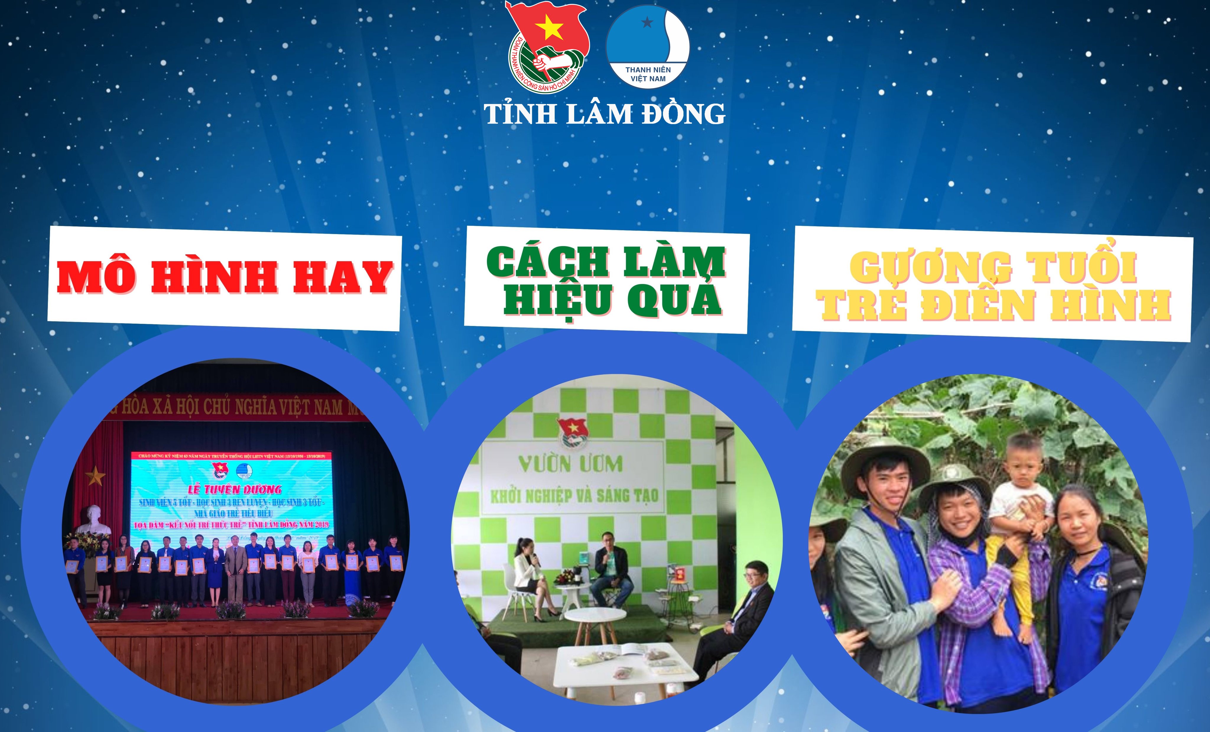 MÔ HÌNH HAY, CÁCH LÀM HIỆU QUẢ, GƯƠNG TUỔI TRẺ ĐIỂN HÌNH